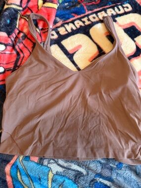 lululemon athletica Brown Tank Top